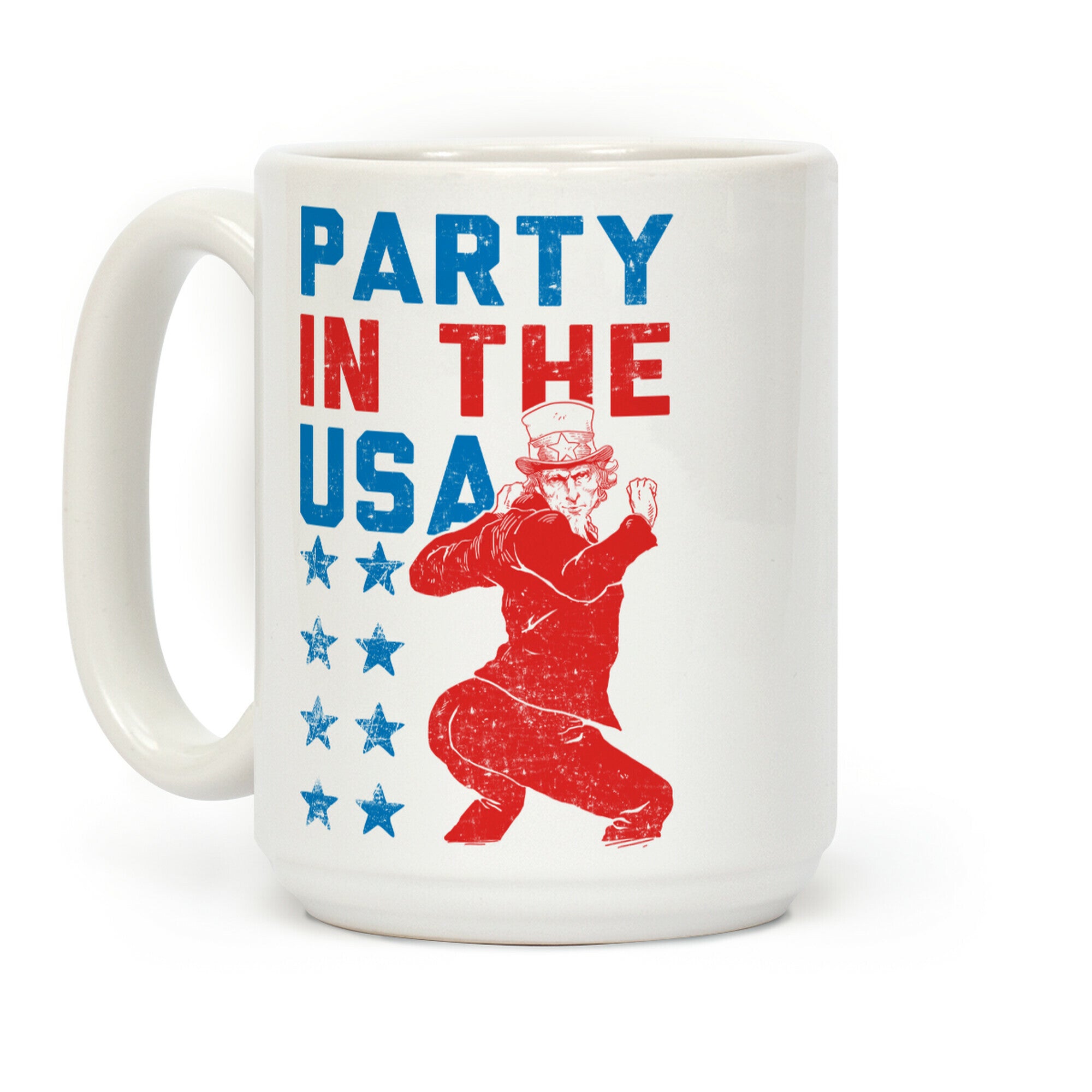 Party In The USA Uncle Sam Coffee Mug